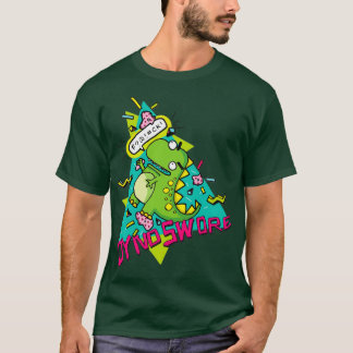 Rock Climbing Dinosaur Boulder Problem T-Shirt