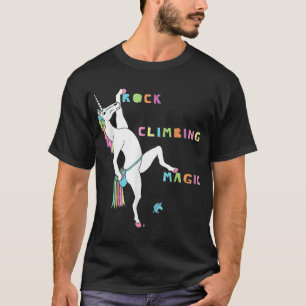 Rock Climbing Einhorn Kostüm Einhorn lustig lustig T-Shirt