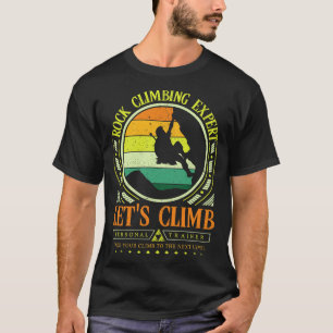 Rock Climbing Experte für Gamer T-Shirt