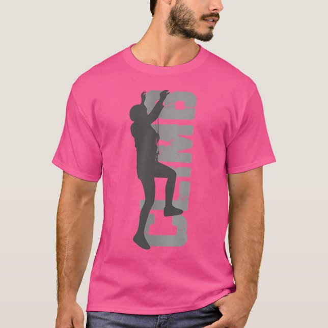 Rock Climbing Funny Bouldering Enthusiasten für Mä T-Shirt (Vorderseite)