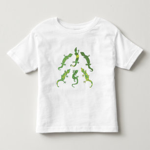 Rock Climbing Geckos. Kleinkind T-Shirt