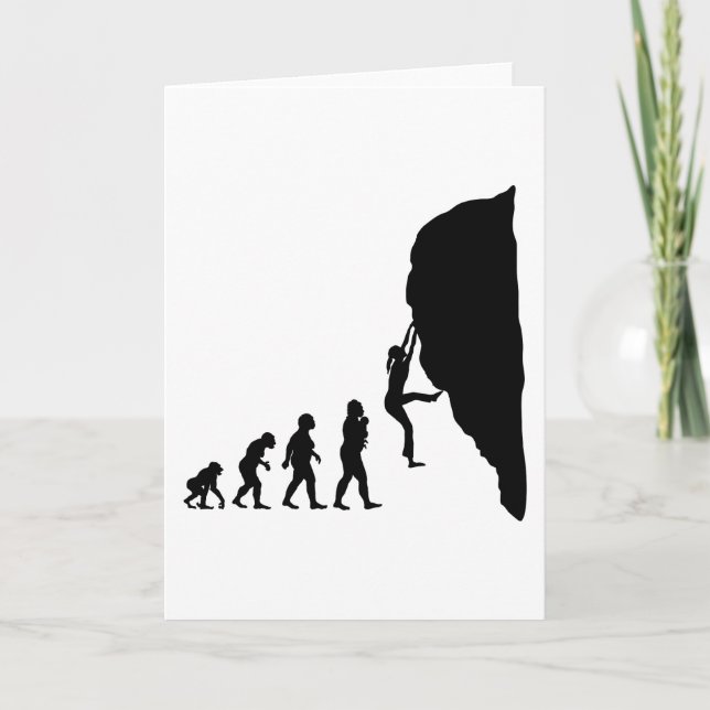 Rock Climbing Karte (Vorderseite)