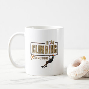 Rock Climbing   Klassische Tasse #11