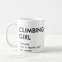 Rock Climbing Mädchen trendige Geschenk für sie