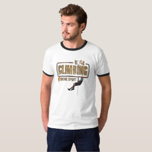 Rock Climbing   Männer Ringer T-Shirt