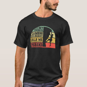 Rock Climbing Mountainer buchen meinen Favoriten C T-Shirt