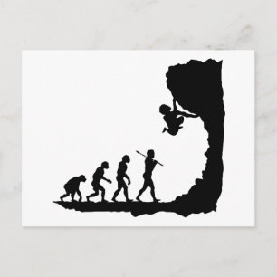 Rock Climbing Postkarte