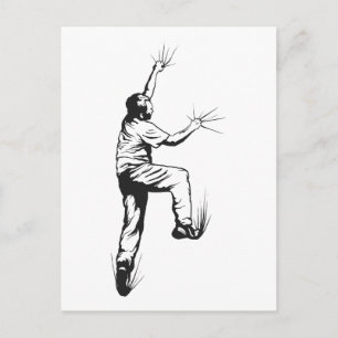 Rock Climbing Postkarte