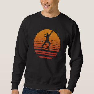 Rock Climbing Retro-Bergsteiger Premium Sweatshirt