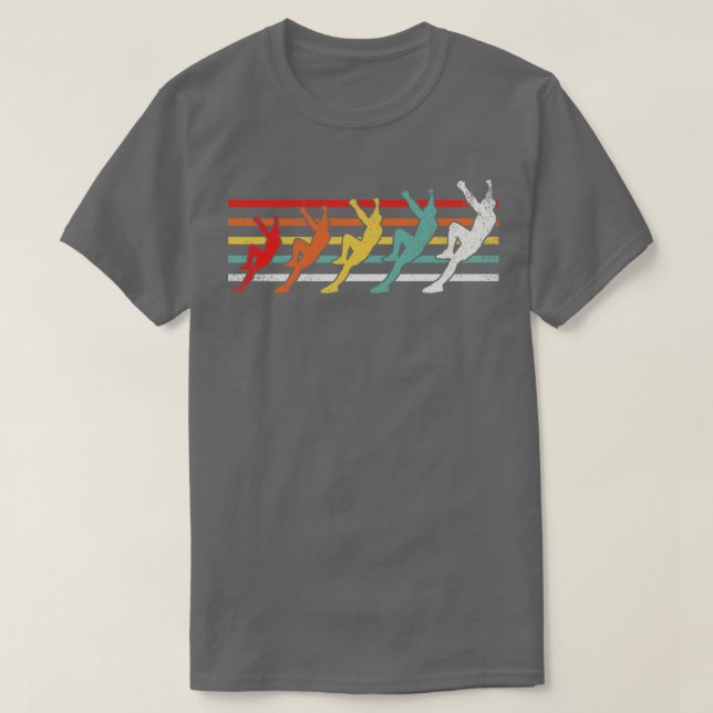 Rock Climbing Rock Climber T-Shirt (Design vorne)