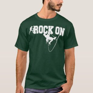 Rock Climbing Rock on Go Klettersteig T-Shirt