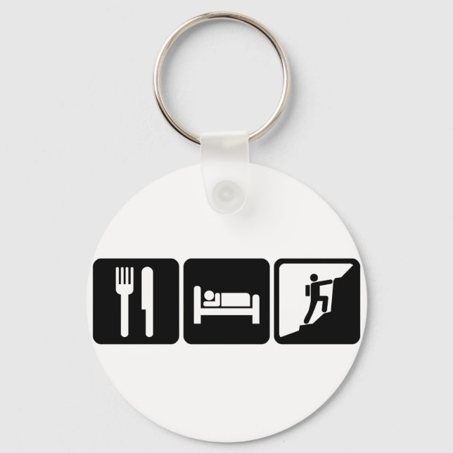 Rock Climbing Schlüsselanhänger (Vorderseite)