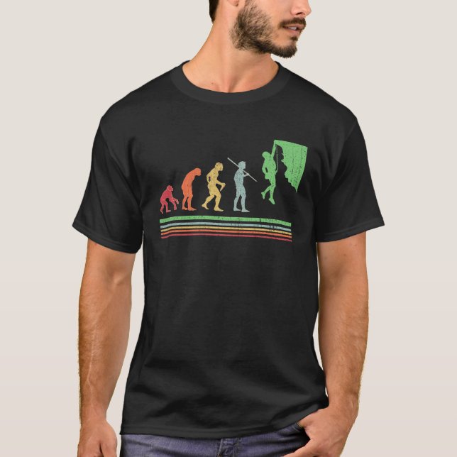 Rock Climbing Shirt Climber Evolution (Vorderseite)