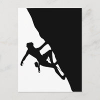 Rock Climbing Silhouette
