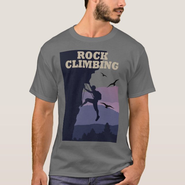 ROCK CLIMBING T-Shirt (Vorderseite)