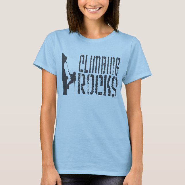Rock Climbing T-Shirt (Vorderseite)