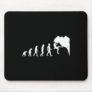 Rock Climbing T-Shirt für Rock Climber Lustige Evo Mousepad