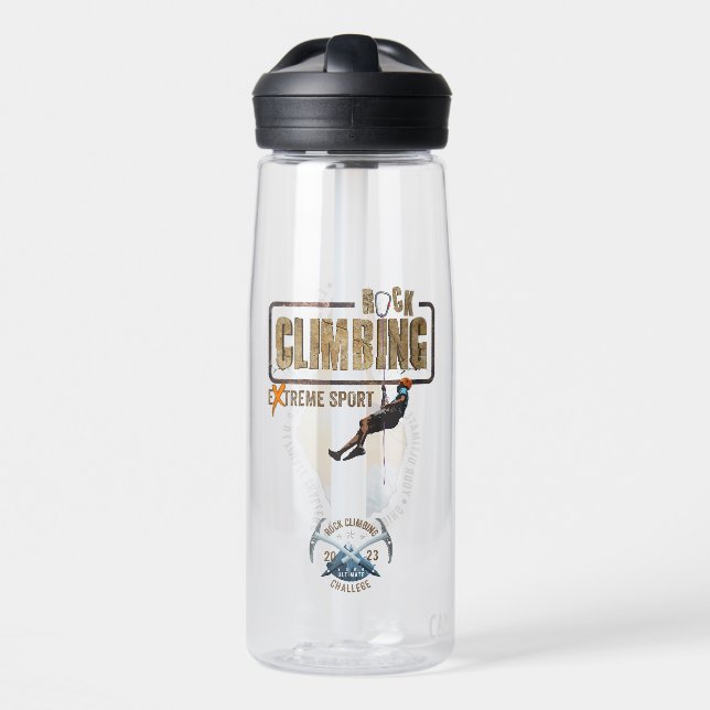 Rock Climbing | Trinkflasche (Vorne)