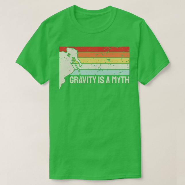 Rock Climbing Vintag 1 T-Shirt (Design vorne)