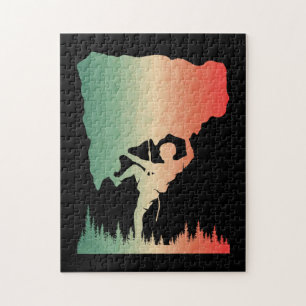 Rock Climbing Vintag Puzzle