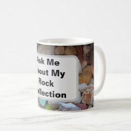 Rock Collection Natur Rockhound Farbenfrohe Steine Kaffeetasse