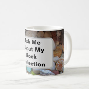 Rock Collection Natur Rockhound Farbenfrohe Steine Kaffeetasse