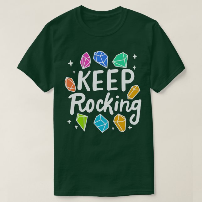Rock Collector Behalte Rocking 2 T-Shirt (Design vorne)