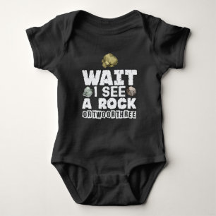 Rock Collector - Funny Geologin Mineral Geology Baby Strampler