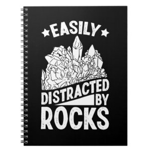 Rock Collector Geologin Funny Geology Notizblock