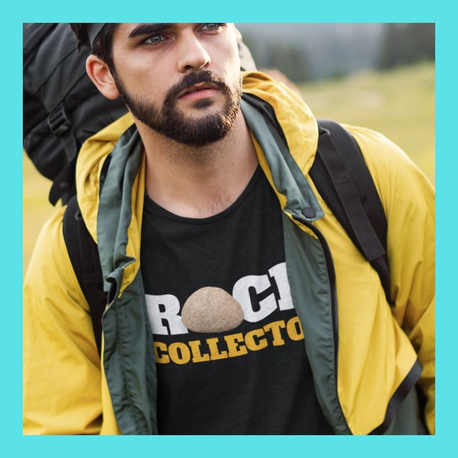 Rock Collector Geologin Hobby Rock Collection T-Shirt (Von Creator hochgeladen)