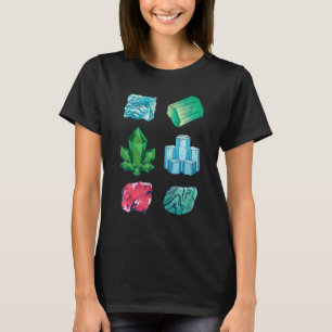 Rock Collector Geologist Mineral Collection Geolog T-Shirt