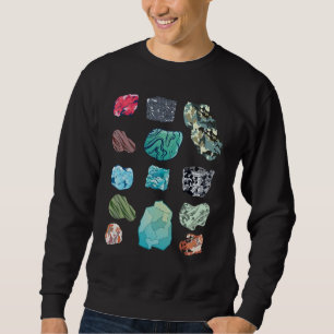 Rock Collector Gift Paleontologe Earth Scientist Sweatshirt