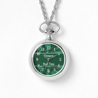 Rock Collector Schatzsuche Time Green Rockhound Armbanduhr