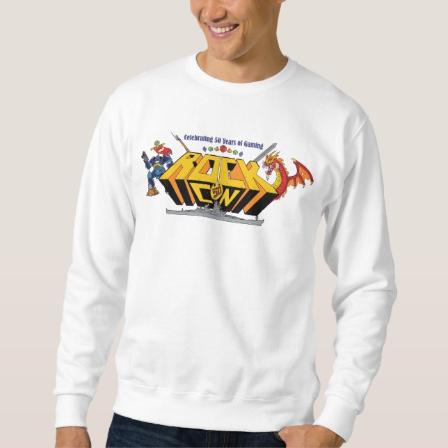 Rock-Con 50 Sweatshirt (Vorderseite)
