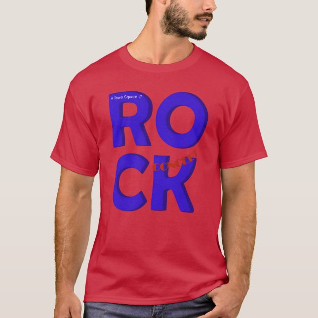 Rock Concert funny T-Shirt (Vorderseite)