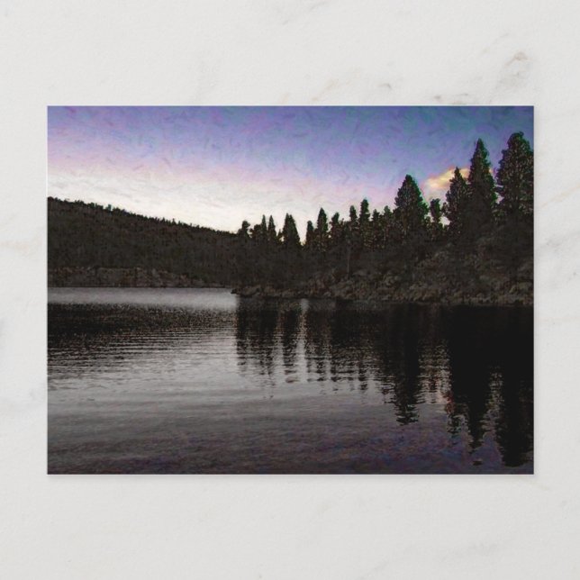Rock Creek Lake Postkarte (Vorderseite)