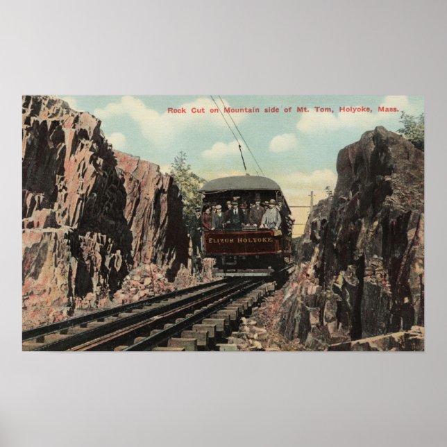 Rock Cut auf dem Mt. Tom Poster (Vorne)