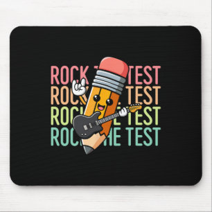 Rock den Testtag Lehrer-Testtag Motivierend Mousepad