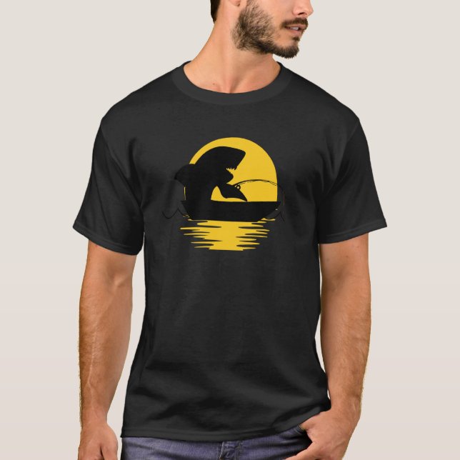 Rock Dolphin Eine große Woche für einen Hai zum Bl T-Shirt (Vorderseite)