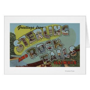 Rock Falls - Große Buchstabenszenen