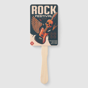 Rock Festival Fächer