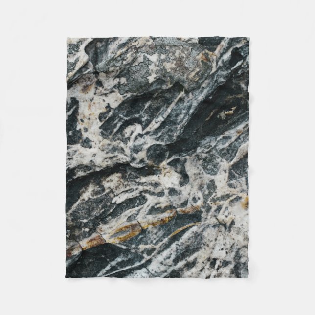 Rock-Formation Fleecedecke (Vorderseite)