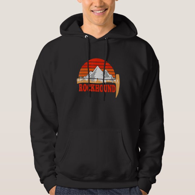 Rock Geology Wir Liebe Rocks Liebe ist ein Rockhou Hoodie (Vorderseite)