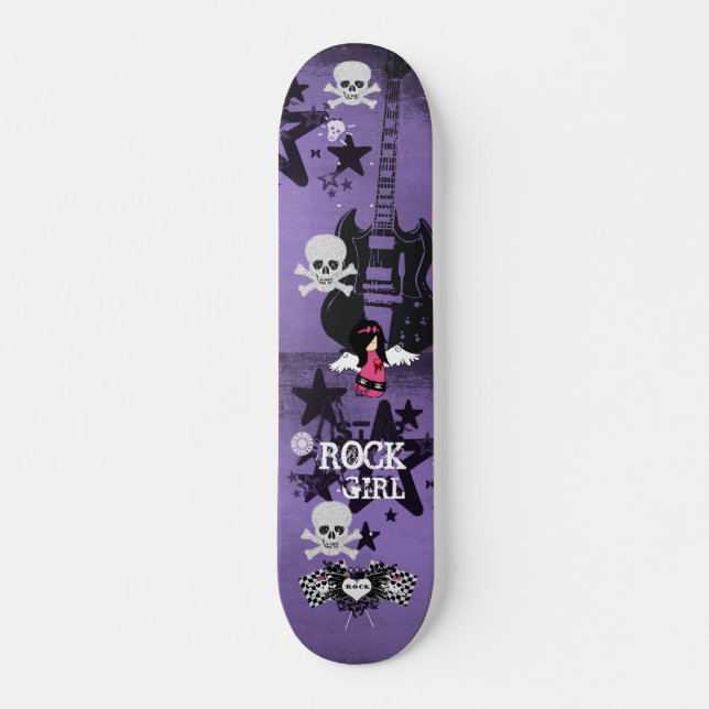 Rock Girl Skateboard (Vorne)