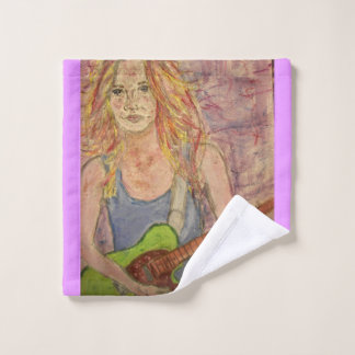 Rock Girl Waschlappen