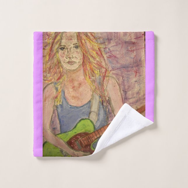 Rock Girl Waschlappen (Waschlappen)