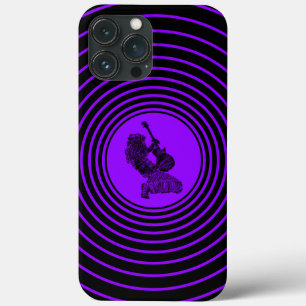 Rock Gitarre Gitarrist - Ihre Farben - Lila Case-Mate iPhone Hülle