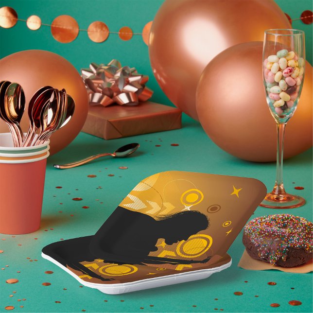 Rock Gitarrist Rocker Musician Paper Teller (Von Creator hochgeladen)