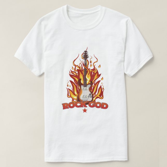 Rock God T-Shirt (Design vorne)