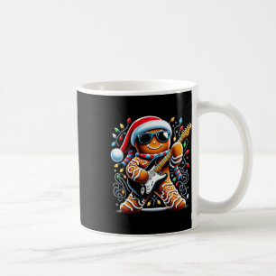 Rock Guitar Gingerbread Gitarre spielen - lustige Kaffeetasse